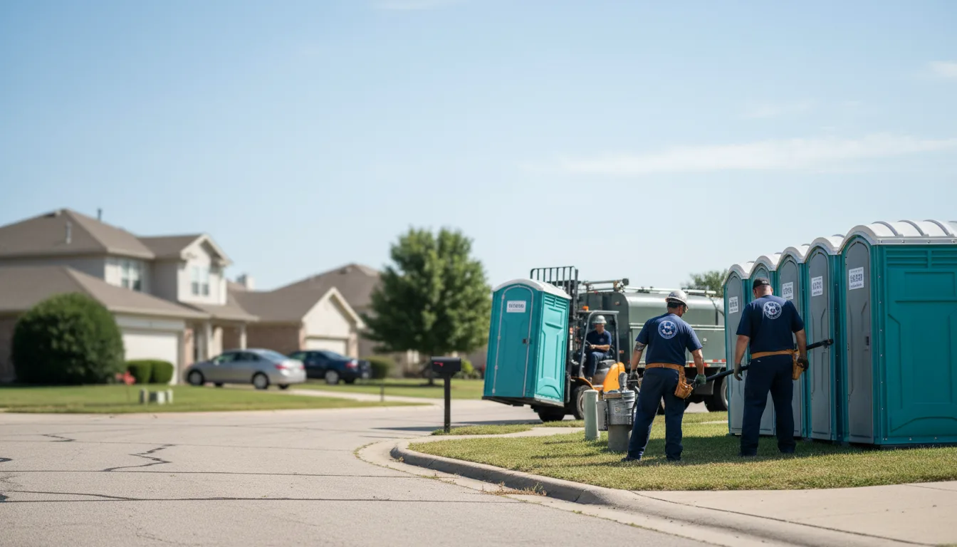 Porta Potty Rental in Jeffersonville, OH near me